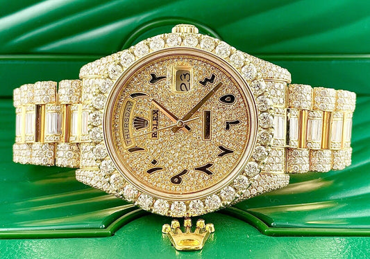 Rolex Daydate VVS Moissanite Diamond Iced Out Watch