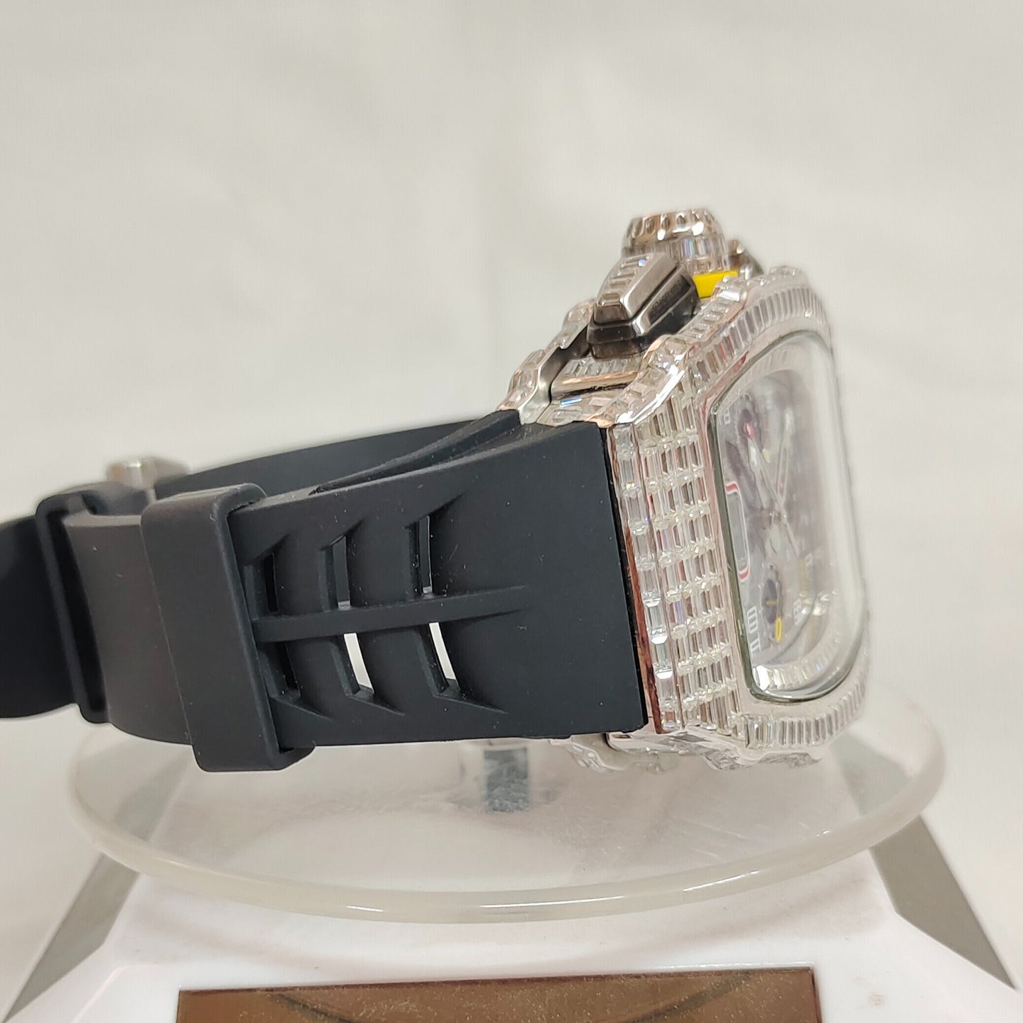 Richard Mille Baguette VVS Moissanite Diamond Iced Out Watch